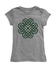 Celtic Clover Fitted Tee