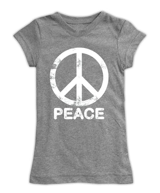 Peace Sign Fitted Tee