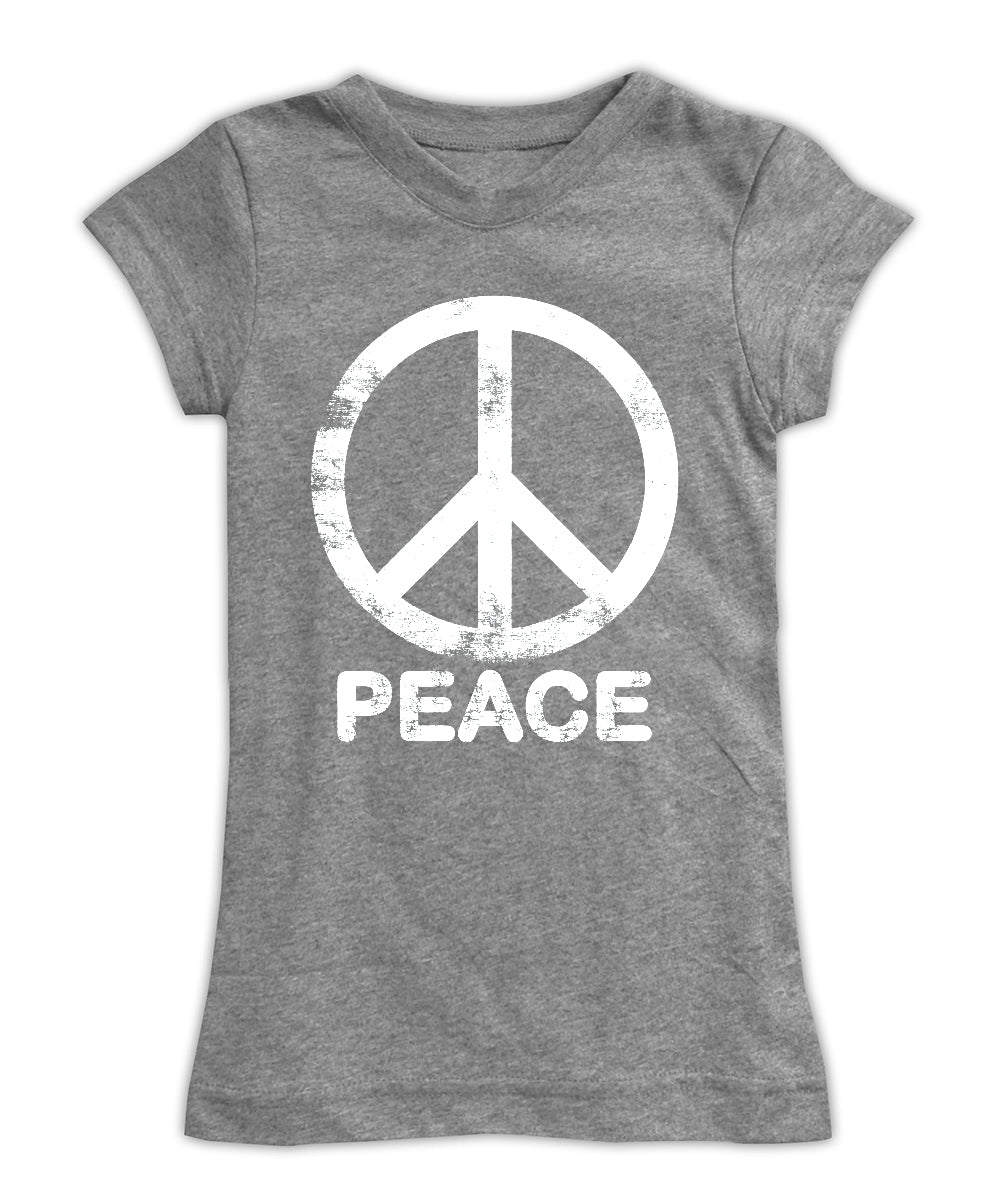 Peace Sign Fitted Tee