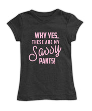'Sassy Pants' Fitted Tee