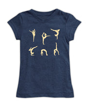 Gymnast Silhouettes Fitted Tee