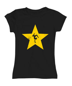 Gymnast Star Fitted Tee