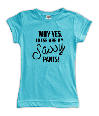 'Sassy Pants' Fitted Tee