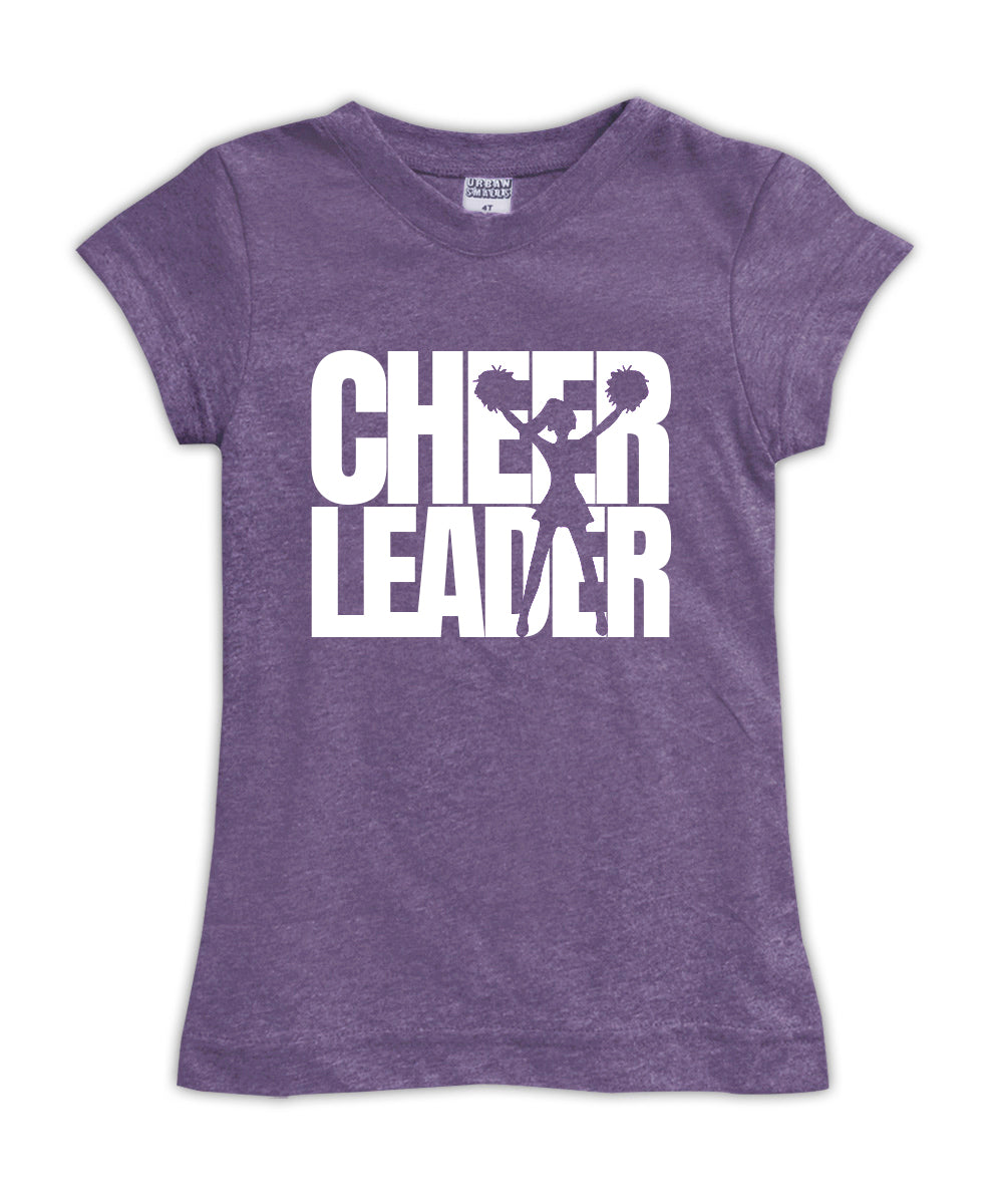 Purple Cheerleader Fitted Tee