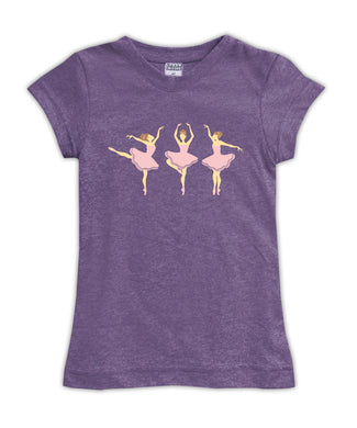 'Light Skin Ballerinas' Fitted Tee