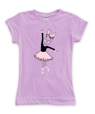 Ballerina Bunny Fitted Tee