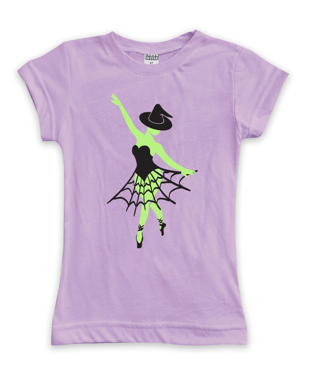 Lavender 'Dancing Witch' Fitted Tee