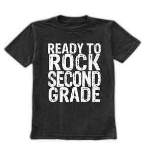 'Ready to Rock Second Grade' Tee
