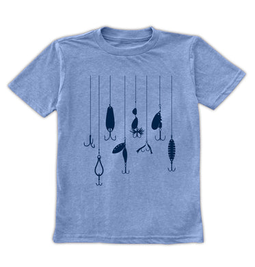 Blue 'Fishing Lures' Tee