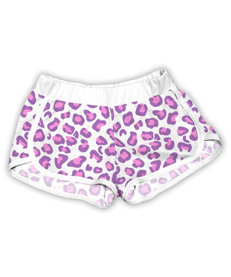 Pink & Purple Animal Print Shorts