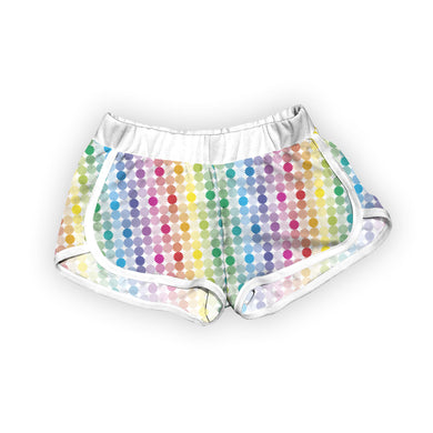 Rainbow Dots Shorts