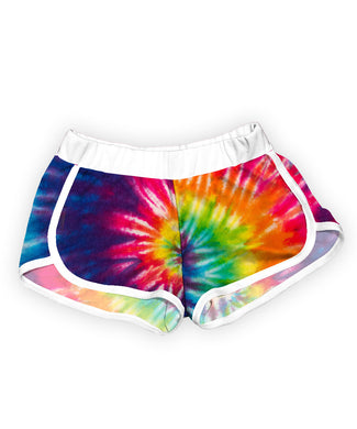 Tie-Dye Rainbow Shorts