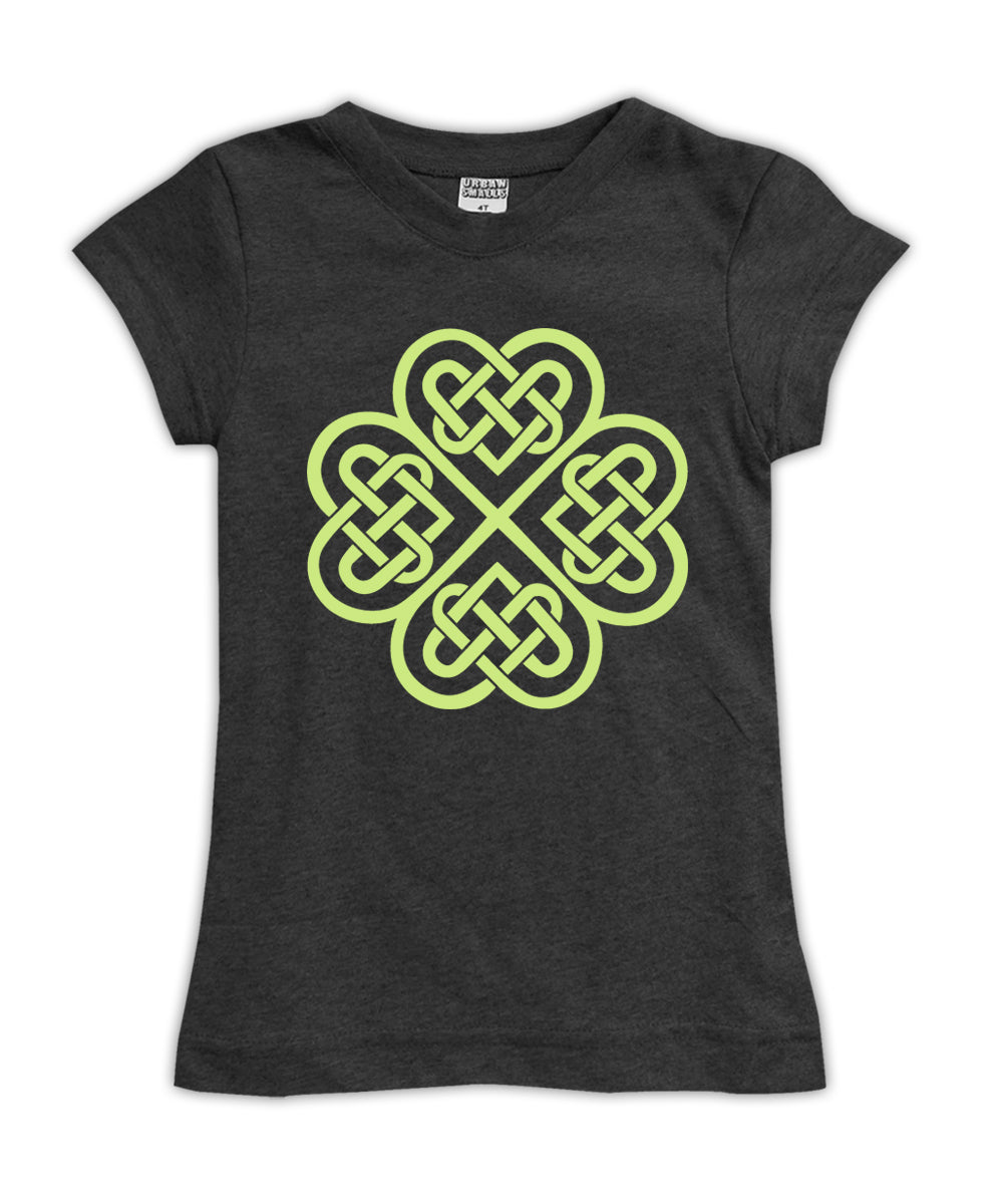 Celtic Clover Fitted Tee