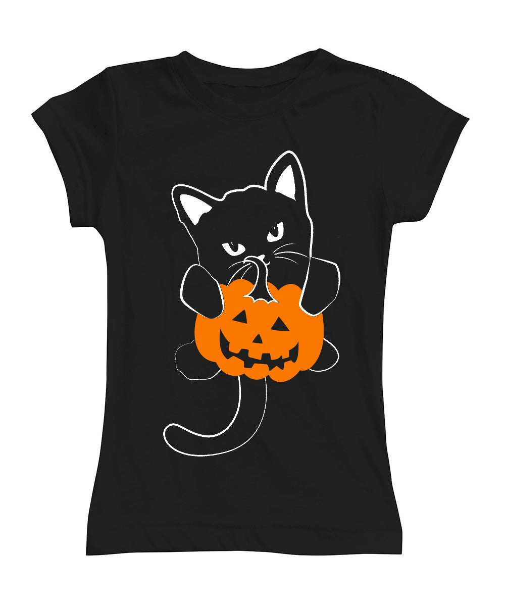 black-cat-fitted-tee-pumpkin-halloween