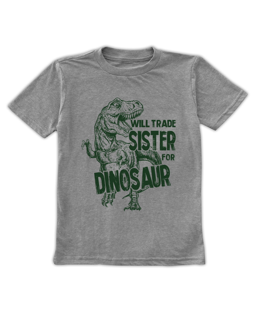 'Will Trade Sister for Dinosaur' Tee
